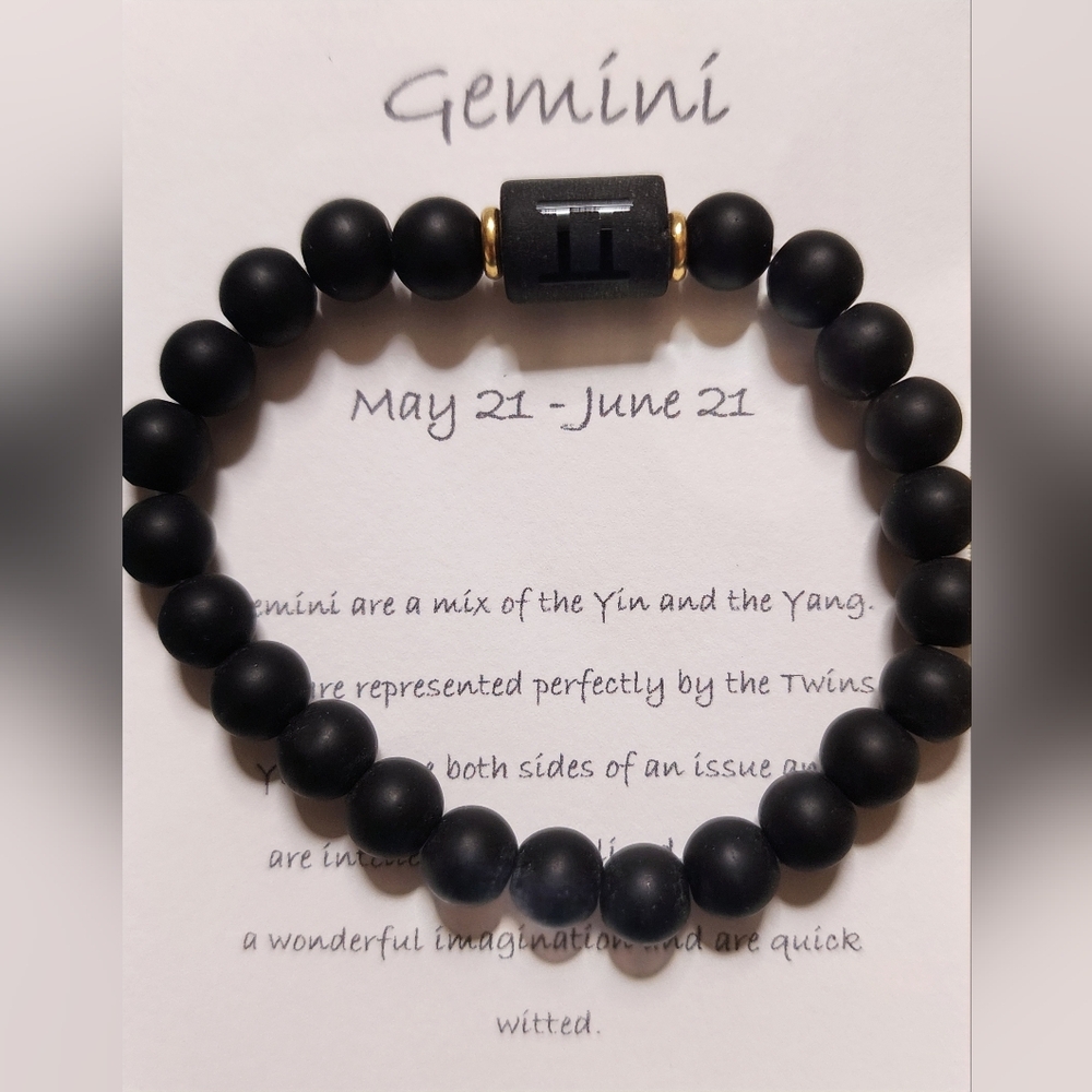 Zodias sign Gemini bracelet